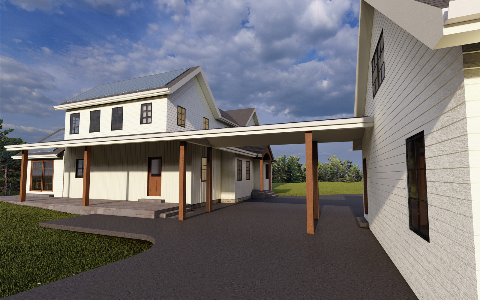 Rendering of new design