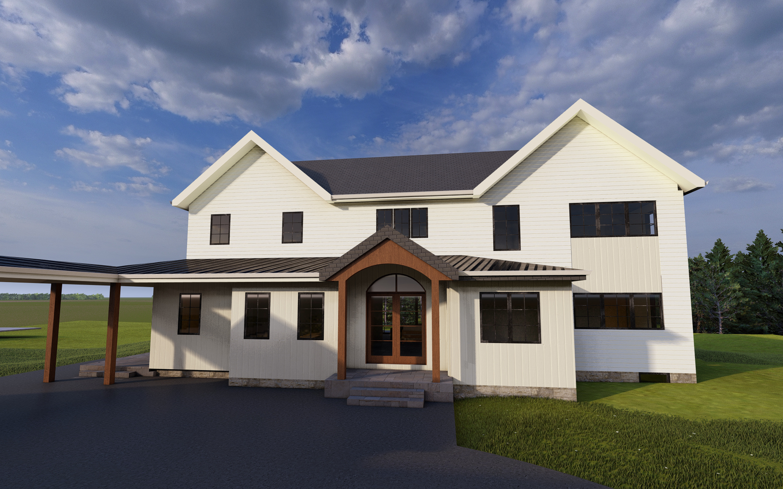 Rendering of new design